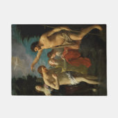 "キリストの洗礼"の芸術の床のマット ドアマット (正面)