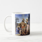 『キリストの洗礼』(キリストのせん礼、伊: Battesimo di Cristo)は、ヴェロキオに コーヒーマグカップ (左)