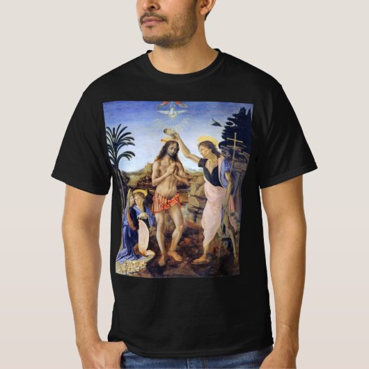 『キリストの洗礼』(キリストのせん礼、伊: Battesimo di Cristo)は、ヴェロキオに Tシャツ (正面)