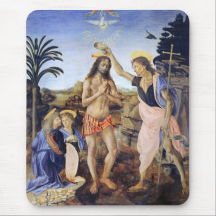 『キリストの洗礼』(キリストのせん礼、伊: Battesimo di Cristo)は、ヴェロッキオ マウスパッド
