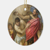 キリストの洗礼 セラミックオーナメント (左)