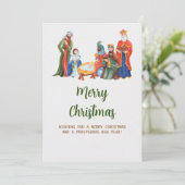 キリストの生誕の場面 シーズンカード (スタンド正面)