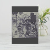 キリストの生誕を表現した古いクリスマス・ディスプレイ シーズンカード (スタンド正面)