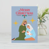 キリストの生誕 シーズンカード (スタンド正面)