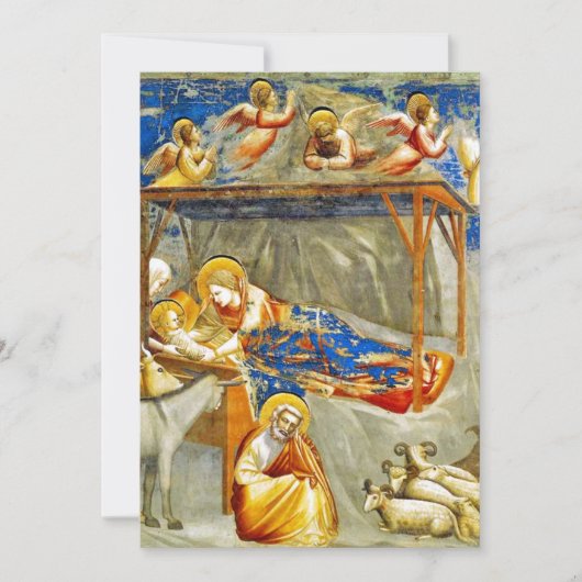 キリストの生誕  招待状 (正面)