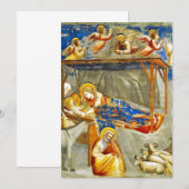 キリストの生誕  招待状 (正面/裏面)