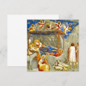 キリストの生誕  招待状 (正面/裏面)