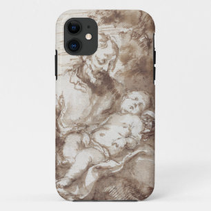 キリストの睡眠の子供を持つセントジョーゼフ(ペン及びb iPhone 11 ケース