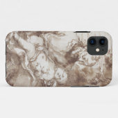 キリストの睡眠の子供を持つセントジョーゼフ(ペン及びb Case-Mate iPhoneケース (裏面(横))