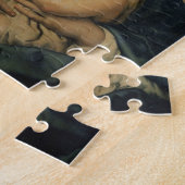 キリストの睡眠の子供(キャンバスの油) ジグソーパズル (側面)