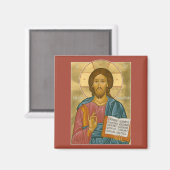 キリストの磁石のアイコン マグネット (正面/裏面)