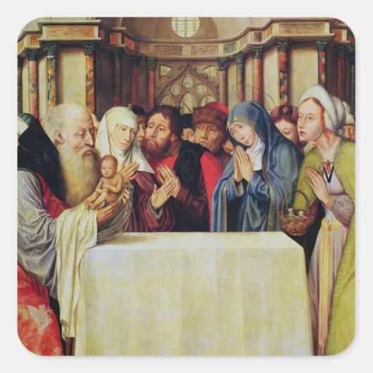 キリストの神殿でのプレゼンテーション スクエアシール (正面)