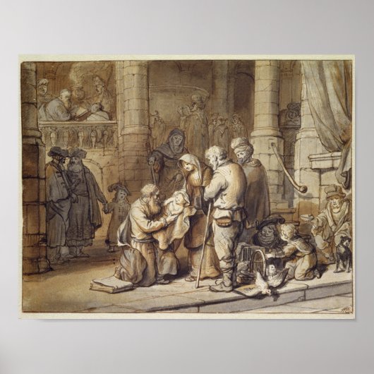 キリストの神殿でのプレゼンテーション ポスター (正面)