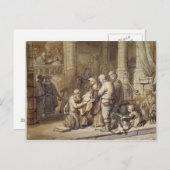 キリストの神殿でのプレゼンテーション ポストカード (正面/裏面)