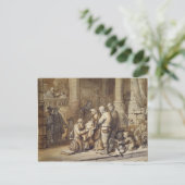 キリストの神殿でのプレゼンテーション ポストカード (スタンド正面)