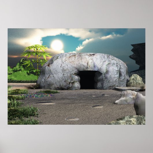 キリストの空の墓 ポスター (正面)