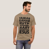 キリストの系譜 男女ペア Tシャツ (正面フル)