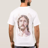 キリストの胸像 ミケランジェロ作 Tシャツ (裏面)