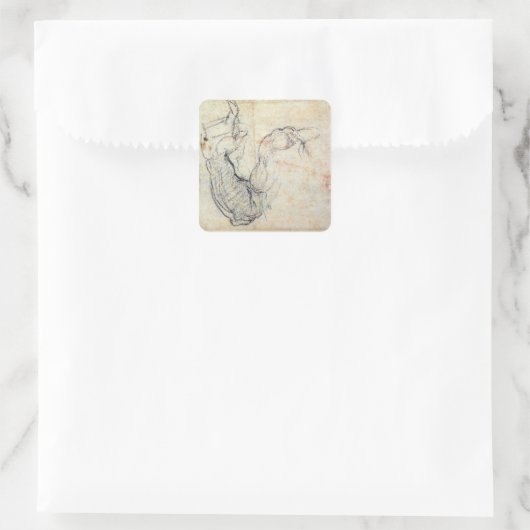 キリストの腕の準備勉強 スクエアシール (バッグ)