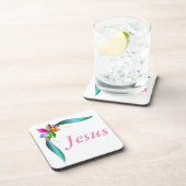 キリストの花のリボン コースター (右側)