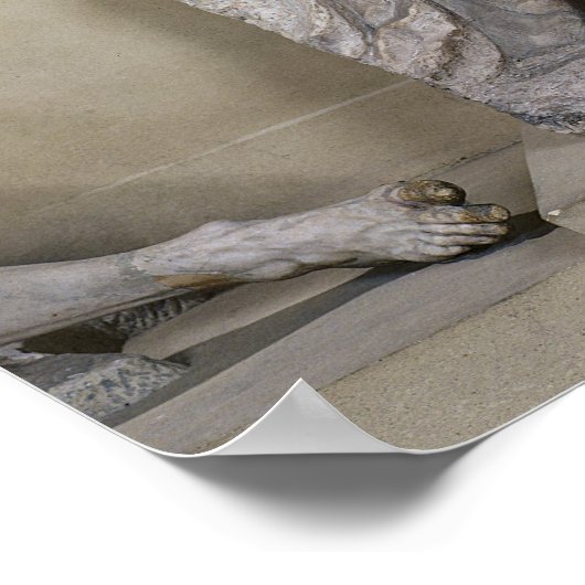 キリストの詳細 ポスター (角)