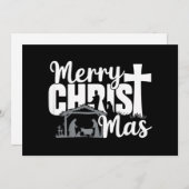 キリストの誕生おめでとう キリスト教のクリスマス イエス・キリストの家族 シーズンカード (正面/裏面)