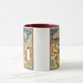 キリストの誕生祭 イエスの生誕 マグカップ (中央)