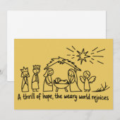 キリストの誕生 クリスマス キリスト教 ファミリー マッチング (正面/裏面)