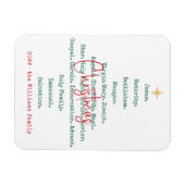 キリストの誕生 クリスマス キリスト教 信仰 イエス 宗教 マグネット (横)