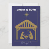 キリストの誕生 シーズンカード (正面)