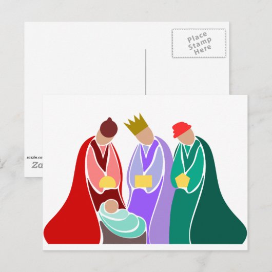 キリストの誕生 ポストカード (正面/裏面)