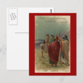 キリストの誕生 ポストカード (正面/裏面)