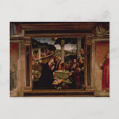 キリストの誕生 ポストカード (正面)