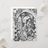 キリストの誕生（マルティン・ションガウアー作） カード (正面/裏面インサイチュ)