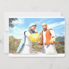 キリストの誕生 - 聖家族 招待状