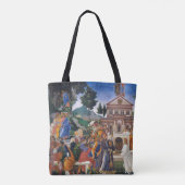 キリストの誘惑、サンドロ・ボッティチェリ トートバッグ (裏面)