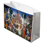 キリストの誘惑、サンドロ・ボッティチェリ ラージペーパーバッグ (裏面アングル)