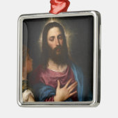 キリストの誘惑、ティティツィア メタルオーナメント (左)