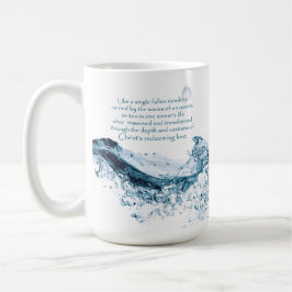 キリストの贖いの愛の感動的引用文 コーヒーマグカップ