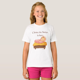 キリストの赤ちゃんが生まれた Tシャツ