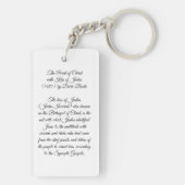 キリストの逮捕 キーホルダー (裏面)