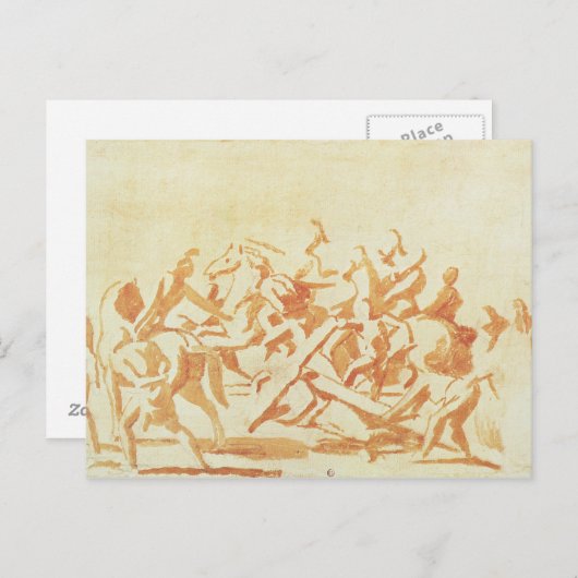 キリストの運十字架の勉強 ポストカード (正面/裏面)