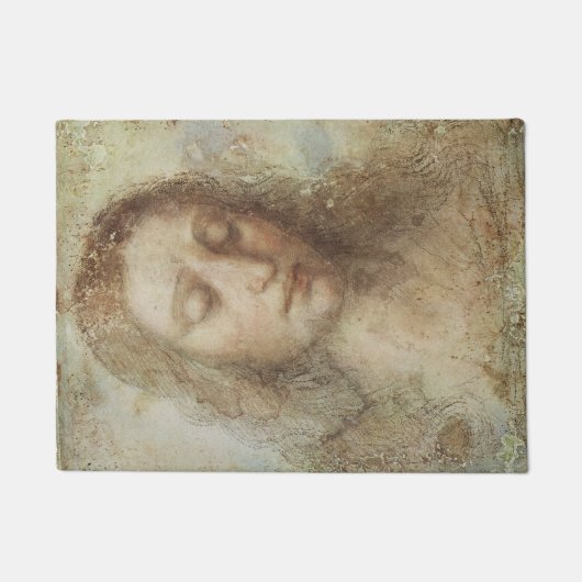 キリストの長（キリスト教）(レオナルド・ダ・ヴィンチ) ドアマット (正面)