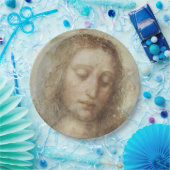 キリストの長（キリスト教）(レオナルド・ダ・ヴィンチ) ペーパープレート (パーティー)