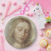 キリストの長（キリスト教）(レオナルド・ダ・ヴィンチ) ペーパープレート (パーティー)