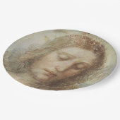 キリストの長（キリスト教）(レオナルド・ダ・ヴィンチ) ペーパープレート (アングル)