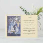 キリストの降誕の場面 シーズンカード (スタンド正面)