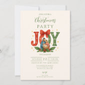 キリストの降誕祭のクリスマス 招待状 (正面)