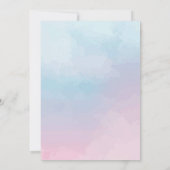 キリストの降誕祭 クリスマス 聖誕祭 イエス 招待状 (裏面)