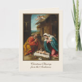 キリストの降誕 クリスマス イエス ヴァージン メアリー セント ジョセフ (正面)